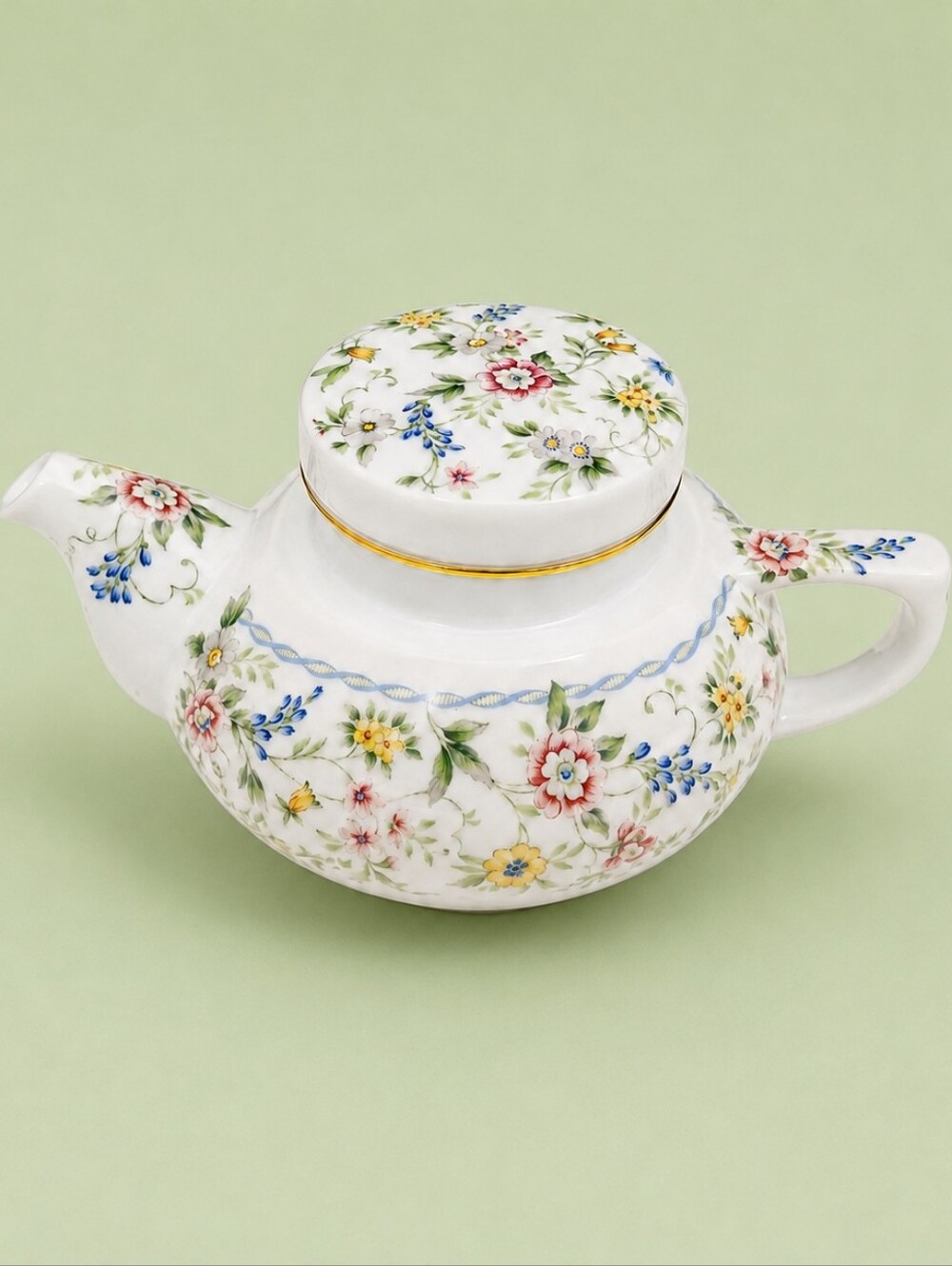 Andrea by Sadek Meadow Floral Teapot Made in Japan